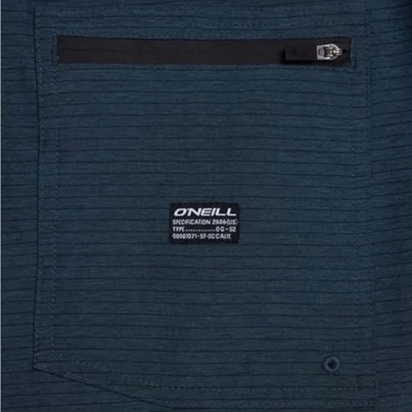 Men's O'Neill Crossover Hybrid Shorts Blue Size 40 NWT - Picture 4 of 8